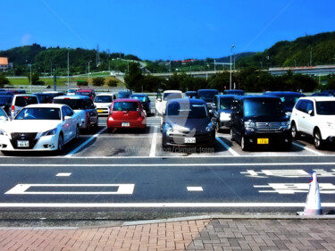 Fotografie mit dem Titel "Car Parking Area #2" von Clement Tsang, Original-Kunstwerk, Digitale Fotografie