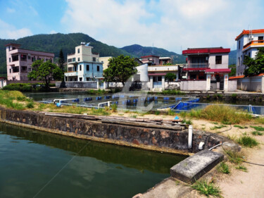 Fotografia zatytułowany „Fishing Village #2” autorstwa Clement Tsang, Oryginalna praca, Fotografia cyfrowa