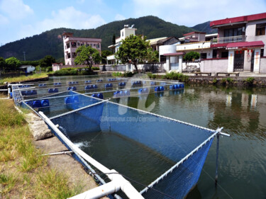 Photographie intitulée "Fishing Village #3" par Clement Tsang, Œuvre d'art originale, Photographie numérique