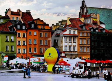 Photography titled "City of Warsaw IV" by Clement Tsang, Original Artwork, Digital Photography