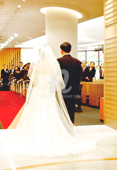 Fotografie mit dem Titel "HK16-Wedding at Chu…" von Clement Tsang, Original-Kunstwerk, Digitale Fotografie