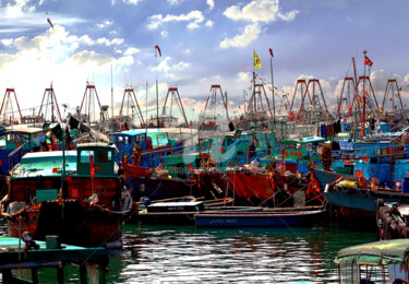 Φωτογραφία με τίτλο "HK43-Thousand Fishi…" από Clement Tsang, Αυθεντικά έργα τέχνης, Ψηφιακή φωτογραφία