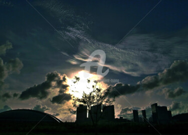 Photography titled "Cloudy Day in Macau" by Clement Tsang, Original Artwork, Digital Photography