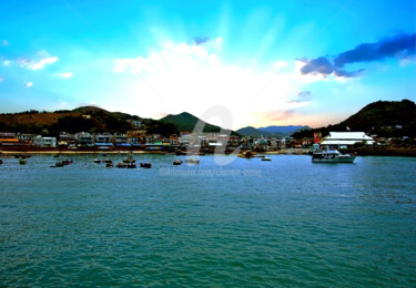 Fotografie getiteld "HK59-Fishing Villag…" door Clement Tsang, Origineel Kunstwerk, Digitale fotografie