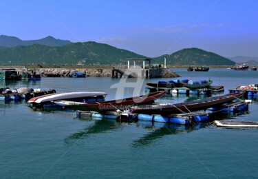 "HK68-Fishing Boat f…" başlıklı Fotoğraf Clement Tsang tarafından, Orijinal sanat, Dijital Fotoğrafçılık
