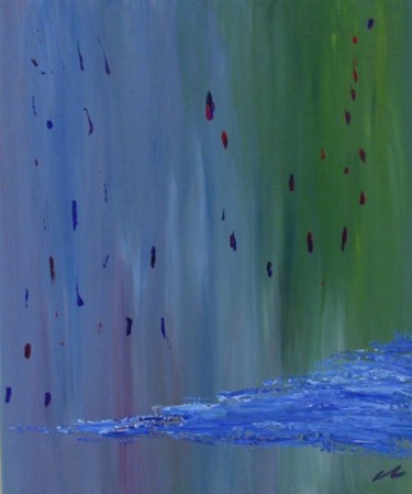 Peinture intitulée "aurores 2" par Jonathan Clementz, Œuvre d'art originale