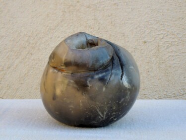 Skulptur mit dem Titel "graine 22B" von Isabelle Clergue, Original-Kunstwerk, Terra cotta