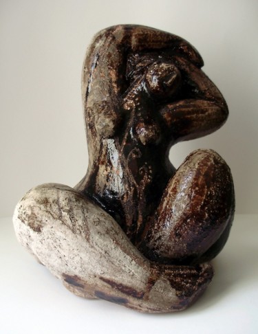 Sculpture intitulée "sans titre 1" par Isabelle Clergue, Œuvre d'art originale, Terre cuite