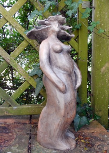 Sculpture intitulée "végétale 1" par Isabelle Clergue, Œuvre d'art originale