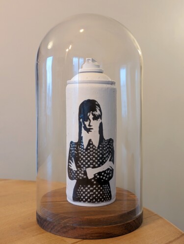 Recycling Wednesday Peinture intitulée "Recycling Wednesday" par Click, Œuvre d'art originale, Bombe aérosol