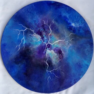 Peinture intitulée "Eclat de lumière III" par Nahalah, Œuvre d'art originale, Acrylique