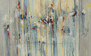 Картина под названием "Promenade of Passion" - Cynthia Ligeros, Подлинное произведение искусства, Масло