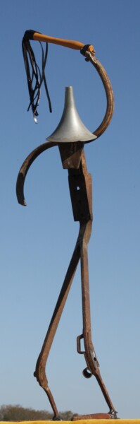 Sculpture titled "Martinet" by Clive Manuel, Original Artwork, Metals