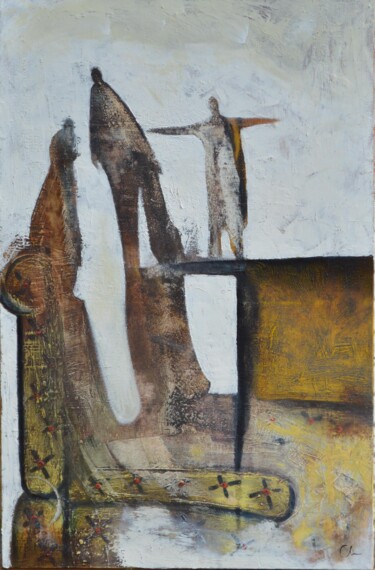 Peinture intitulée "A question of balan…" par Clive Manuel, Œuvre d'art originale, Huile