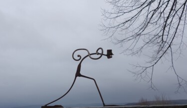 Sculpture intitulée "Run" par Clive Manuel, Œuvre d'art originale