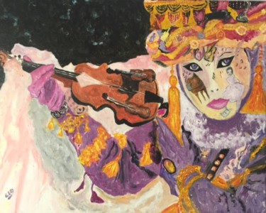 Peinture intitulée "g2venisemusicale.jpg" par Clo, Œuvre d'art originale