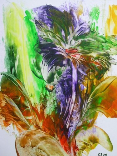 Peinture intitulée "tropiques.jpg" par Cloe St, Œuvre d'art originale