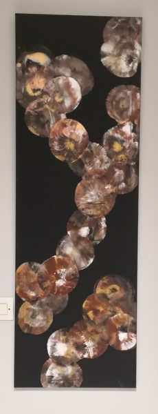 Peinture intitulée "Spheres" par Hécate, Œuvre d'art originale, Acrylique