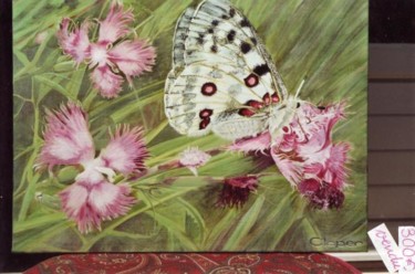 Peinture intitulée "Nectar" par Cloper, Œuvre d'art originale, Huile