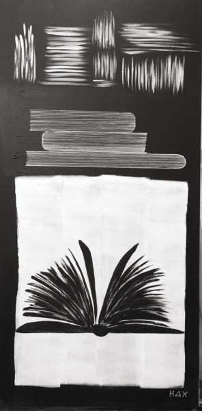 la bibliothèque 50x100 cm ©2015 par HAX