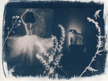 Fotografia intitolato "La Sorcière et la M…" da Clothilde Bertin Lalande, Opera d'arte originale, fotografia a pellicola