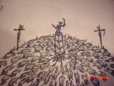 Drawing titled "Hail!!" by Lithius, Original Artwork
