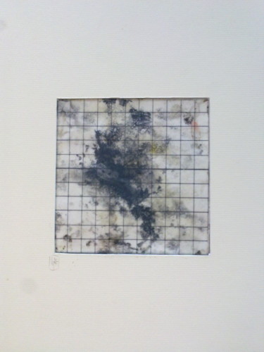 Pintura intitulada "constellation" por Céline Vaye, Obras de arte originais, Laca