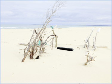 Photographie intitulée "Sur_la_plage" par Chupalia, Œuvre d'art originale, Photographie numérique