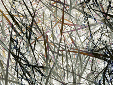 Photographie intitulée "Coeur-d'herbe" par Chupalia, Œuvre d'art originale, Photographie numérique