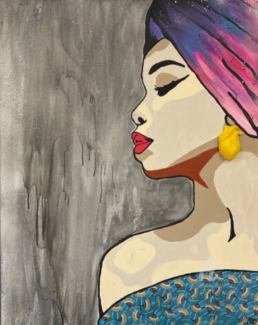 "BLACK WOMEN" başlıklı Tablo Cobo tarafından, Orijinal sanat, Akrilik