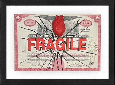 Painting titled "Fragile" by Cobo, Original Artwork, Acrylic