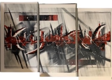 Malerei mit dem Titel "Apocalypse" von Corine Grumo, Original-Kunstwerk, Acryl