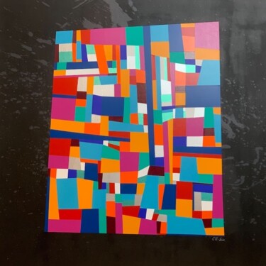 Peinture intitulée "Colorfulsoul" par Corine Grumo, Œuvre d'art originale, Acrylique