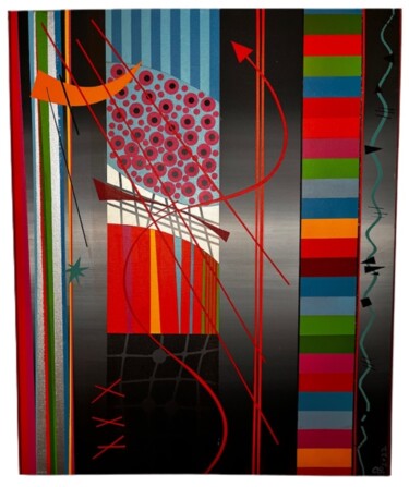 Pintura titulada "Luminous" por Corine Grumo, Obra de arte original, Acrílico Montado en Bastidor de camilla de madera