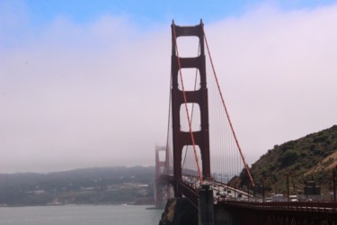 Fotografia intitolato "Golden gate bridge" da Corentin Thauvin, Opera d'arte originale, Fotografia digitale