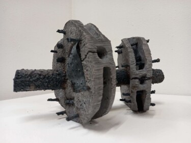 Sculpture intitulée "Objet 4" par Coco Vewenda, Œuvre d'art originale, Argile