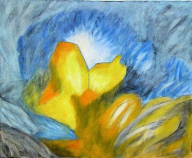 Peinture intitulée "CHIMERE 2" par Jacques Coeur, Œuvre d'art originale, Acrylique