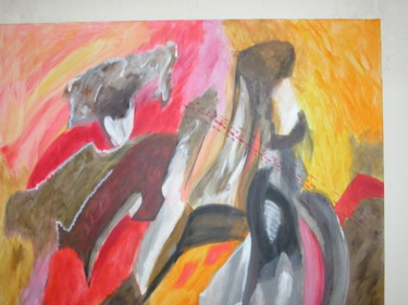 Peinture intitulée "METEORITES" par Jacques Coeur, Œuvre d'art originale, Acrylique