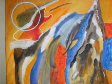 Peinture intitulée "CERCLE BLANC" par Jacques Coeur, Œuvre d'art originale, Acrylique