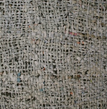 Textile Art με τίτλο "trame-naturelle.jpg" από Cohco Le Guénédal, Αυθεντικά έργα τέχνης