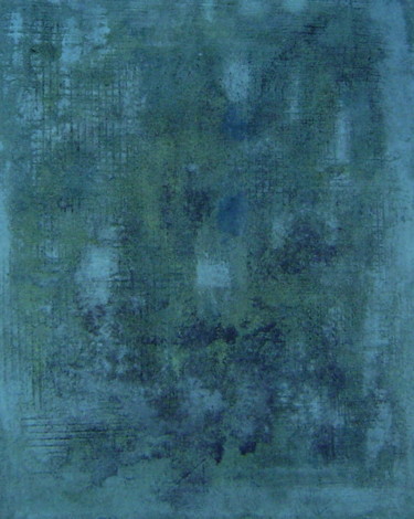 Картина под названием "Ballade en forêt" - Colette Jotterand-Vetter, Подлинное произведение искусства, Акрил