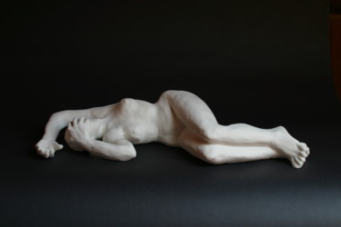 Sculpture titled "sérénité après l'am…" by Colette Jotterand-Vetter, Original Artwork