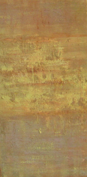 Pintura intitulada "Région désertique" por Colette Jotterand-Vetter, Obras de arte originais, Acrílico