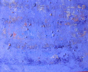 Peinture intitulée "Erosion du coeur" par Colette Jotterand-Vetter, Œuvre d'art originale, Acrylique