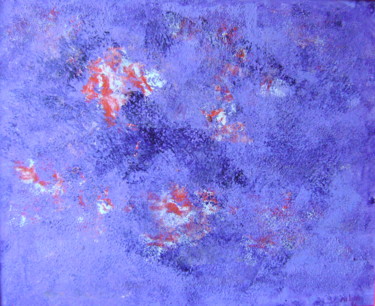 Peinture intitulée "Espaces interstella…" par Colette Jotterand-Vetter, Œuvre d'art originale, Acrylique