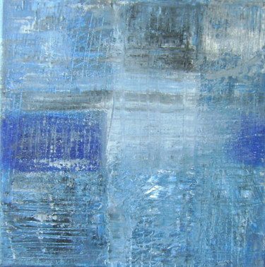 Painting titled "composition abstrai…" by Colette Jotterand-Vetter, Original Artwork, Acrylic