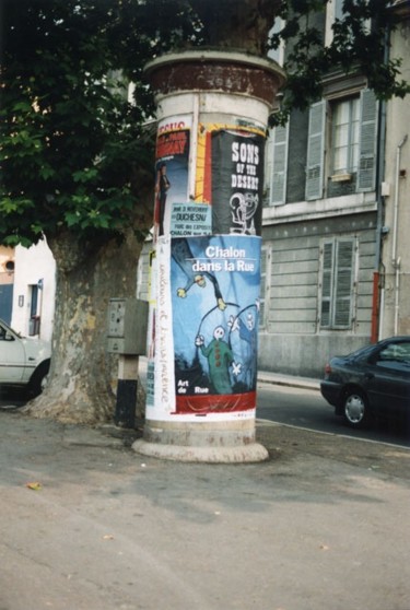 Installation intitulée "autorisation d'affi…" par Collectif Ubu, Œuvre d'art originale