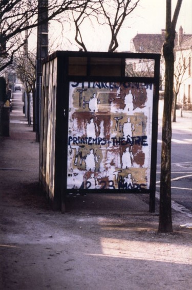 Installation titled "printemps du théâtre" by Collectif Ubu, Original Artwork