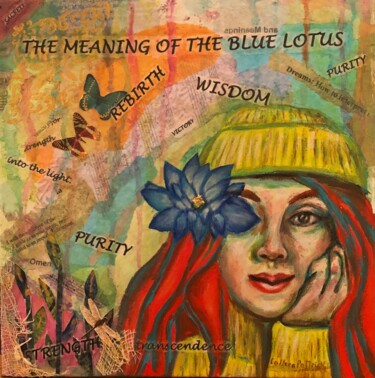 绘画 标题为“The Meaning of the…” 由Colleen Pattrick, 原创艺术品, 丙烯
