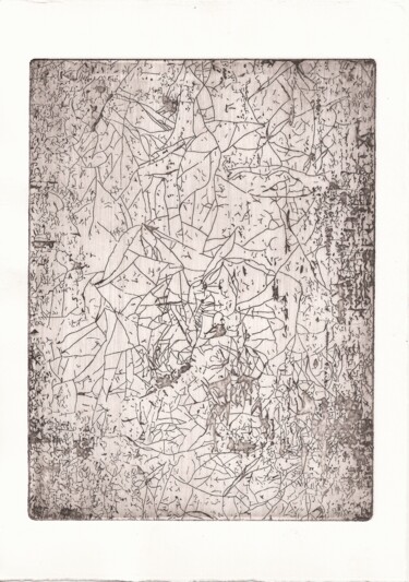 Εκτυπώσεις & Χαρακτικά με τίτλο "Tissage détail 1.1.3" από Colline Henry, Αυθεντικά έργα τέχνης, Etching